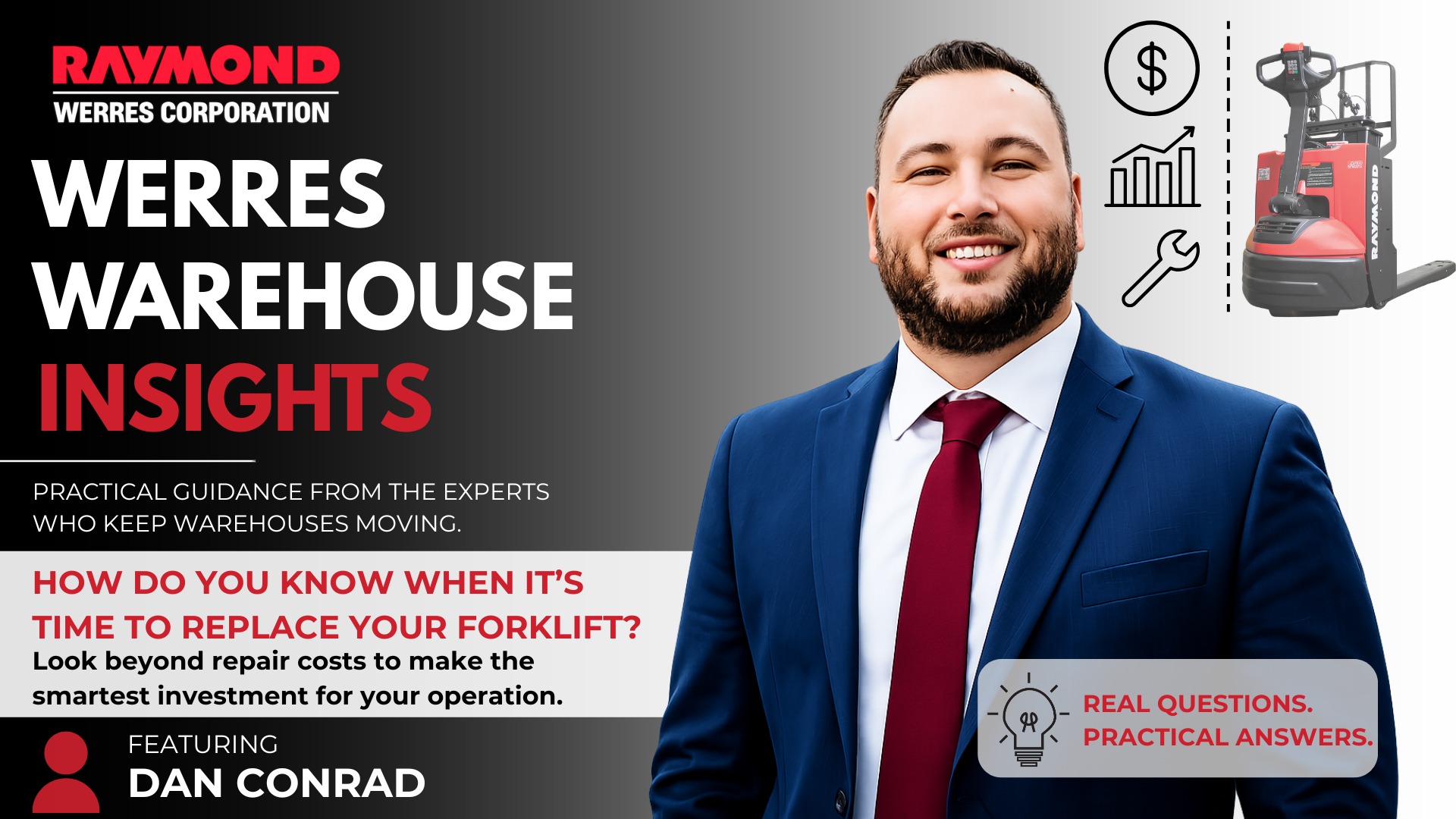 When to replace your forklift.