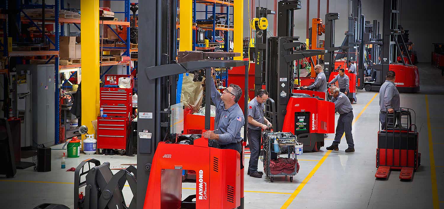 Raymond RENEWED certified used forklifts